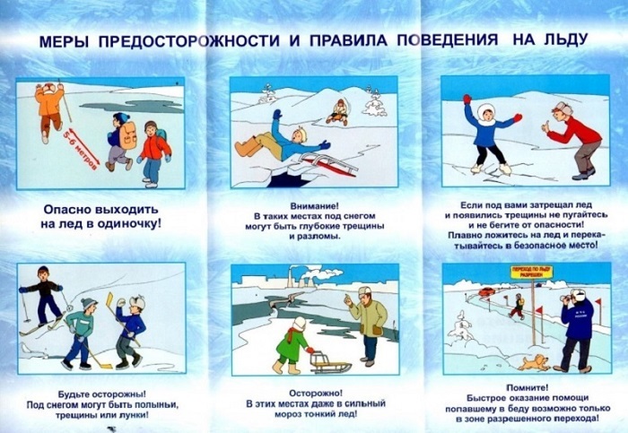 Безопасность на водных объектах в зимний период.